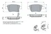 Тормозные колодки (задние) Toyota Avensis/Corolla 1.6-2.4i 03-09 BOSCH 0 986 424 798 (фото 5)