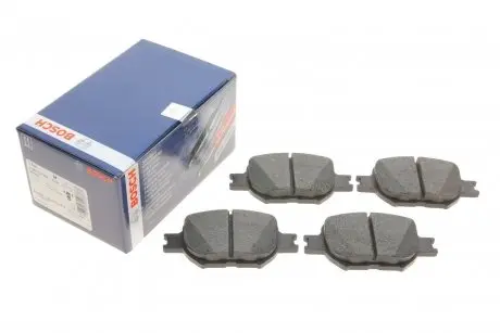 Тормозные колодки дисковые BOSCH 0986424808