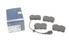 Тормозные колодки дисковые BOSCH 0986424813 (фото 1)