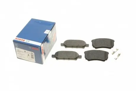 Колодки гальмівні (задні) Mitsubishi Outlander/Lancer 1.3-2.4 01- (Akebono) BOSCH 0 986 424 814
