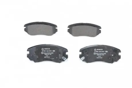 Тормозные колодки (передние) Hyundai Sonata/Elantra 01-11/ix20 10-/Tucson/Kia Sportage/Carens 04- BOSCH 0 986 424 815