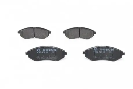 Тормозные колодки (передние) Chevrolet Aveo/Daewoo Kalos 1.2-1.6 02- BOSCH 0 986 424 818