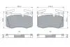 Комплект гальмівних колодок BOSCH 0 986 424 918 (фото 3)