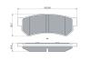 Гальмівні колодки, дискові BOSCH 0 986 460 007 (фото 5)