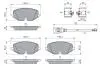 Колодки тормозные (передние) Audi A3/Skoda Octavia/Seat Leon/VW Golf VIII 19-/Caddy 20- (+датчик) BOSCH 0986460072 (фото 5)