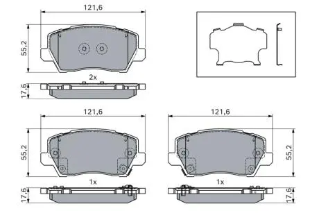 Автозапчасть BOSCH 0986460078