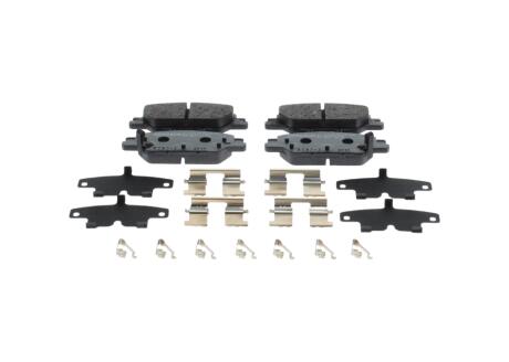 Гальмівні колодки, дискові BOSCH 0 986 460 138