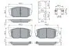 Гальмівні колодки, дискові BOSCH 0 986 460 164 (фото 5)