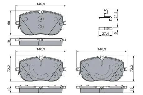 Автозапчасть BOSCH 0986460181