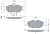 Тормозные колодки (передние) Opel Combo 94-01/Daewoo Lanos 97- BOSCH 0 986 460 938 (фото 5)