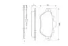 Тормозные колодки дисковые BOSCH 0986460950 (фото 5)