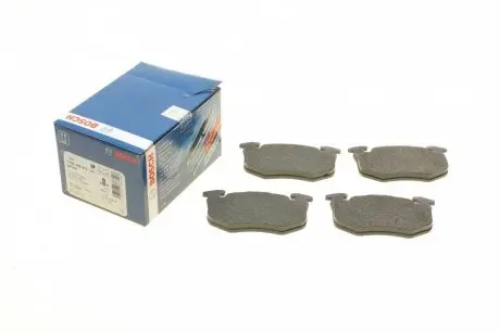 Тормозные колодки (задние) Citroen Saxo/Xsara/Peugeot 105/205/206/306/309 84- BOSCH 0 986 460 970