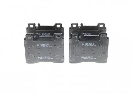 Колодки гальмівні (передні) MB S-class (W140/C140) 91-99 BOSCH 0 986 460 976