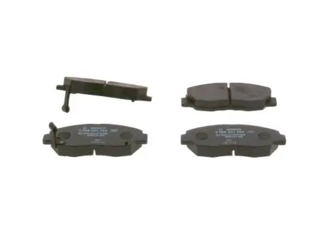 Тормозные колодки дисковые BOSCH 0986461124