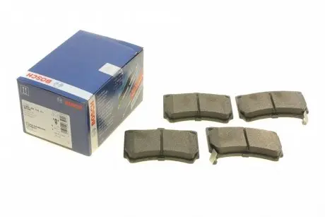 Колодки гальмівні (передні) Kia Rio 00-05/Mazda 323 89-98/121 II 90-96 BOSCH 0 986 461 141