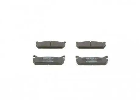 Гальмівні колодки, дискове гальмо (набір) BOSCH 0986461146