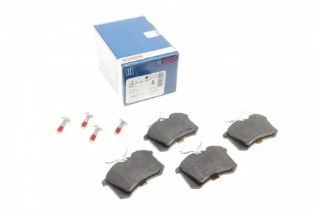 Колодки гальмівні (задні) Citroen Berlingo/Peugeot Partner 1.6/2.0HDI 02-/VW Caddy 03- BOSCH 0 986 461 769