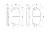 Гальмівні колодки дискові RENAULT Espace -01 BOSCH 0986463490 (фото 4)