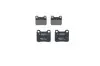 Тормозные колодки (задние) MB C-class (W202/S202)/E-class (W124/S124/C124) 93-00/MB 100 (W201) 85-93 BOSCH 0 986 466 871 (фото 2)