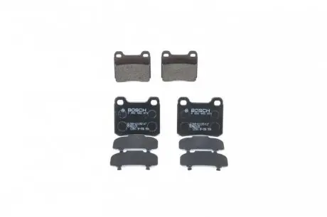 Тормозные колодки (задние) MB C-class (W202/S202)/E-class (W124/S124/C124) 93-00/MB 100 (W201) 85-93 BOSCH 0 986 466 871