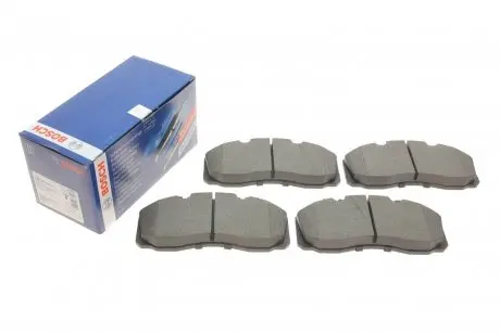 Тормозные колодки дисковые BOSCH 0986468350