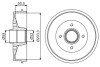 Барабан гальмівний (задній) Renault Kangoo 97- BOSCH 0 986 477 172 (фото 1)