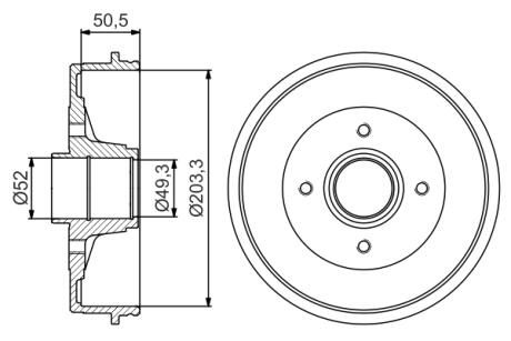 Автозапчасть BOSCH 0986477197
