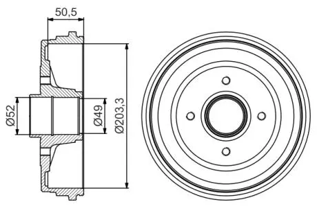Автозапчасть BOSCH 0986477206