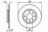 Тормозной диск BOSCH 0986478090 (фото 1)