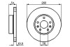 Тормозной диск BOSCH 0986478218 (фото 1)