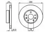 Тормозной диск BOSCH 0986478218 (фото 1)