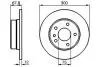 Тормозной диск BOSCH 0986478322 (фото 1)
