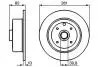 Тормозной диск BOSCH 0986478328 (фото 1)