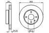 Диск тормозной BOSCH 0 986 478 346 (фото 1)