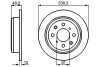 Диск гальмівний BOSCH 0986478350 (фото 1)