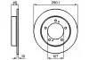 Тормозной диск BOSCH 0986478377 (фото 1)