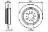 Диск тормозной BOSCH 0986478445 (фото 1)
