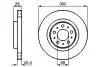Тормозной диск BOSCH 0986478454 (фото 1)