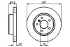 Гальмівний диск BOSCH 0986478483 (фото 1)