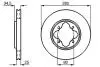 Диск тормозной HONDA Accord F&#039;2,0-2,293-98 BOSCH 0986478634 (фото 1)