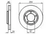 Диск тормозной BOSCH 0986478663 (фото 1)