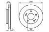 Тормозной диск BOSCH 0986478708 (фото 1)