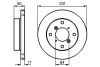 Диск тормозной BOSCH 0986478721 (фото 1)