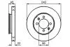Тормозной диск BOSCH 0986478813 (фото 1)