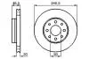Тормозной диск BOSCH 0986478878 (фото 1)