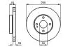 Тормозной диск BOSCH 0986478996 (фото 1)