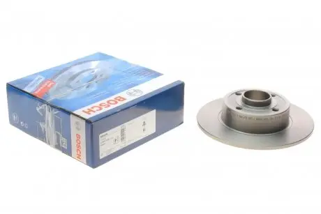 Диск гальмівний (задній) Renault Megane II 03- (240х8) (+ABS) BOSCH 0 986 479 007