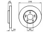 Диск тормозной BOSCH 0 986 479 035 (фото 1)