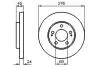 Диск тормозной BOSCH 0 986 479 035 (фото 1)