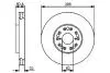 Тормозной диск BOSCH 0986479429 (фото 1)